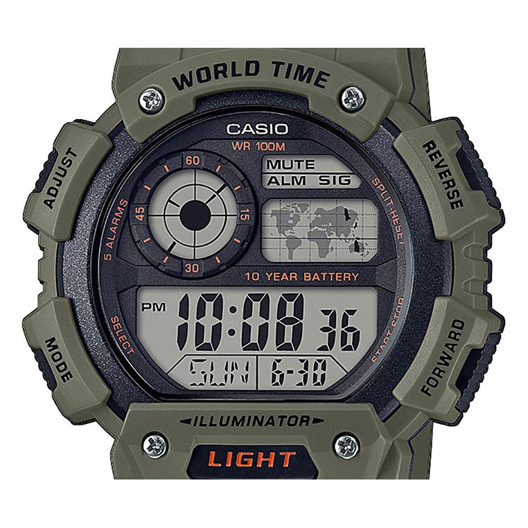 Casio Standard Digital AE1400WH3A 7