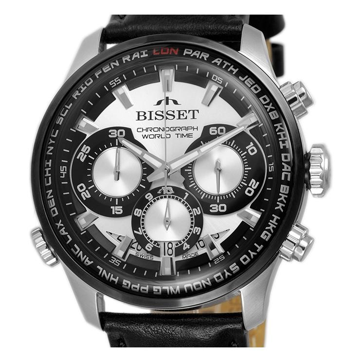 Bisset World Chronograph BSCE87SISB05AX 2