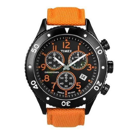 Timex Men's Chronograph with INDIGLO NightLight T2N085 1