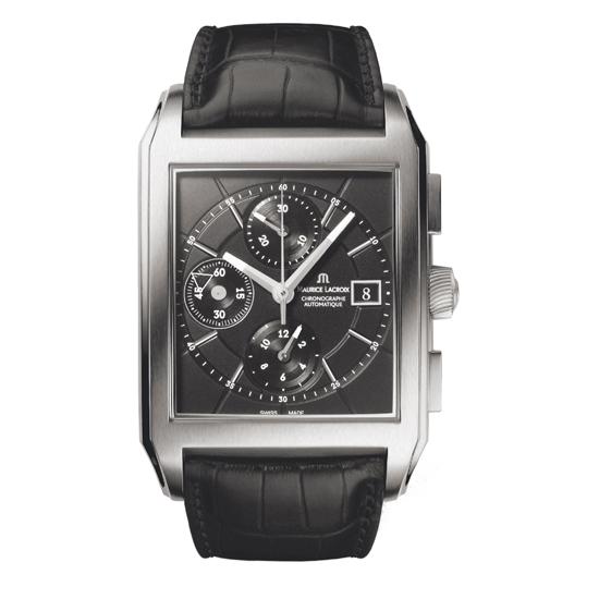 Maurice Lacroix Pontos Rectangulaire Chronographe PT6197SS001330 1