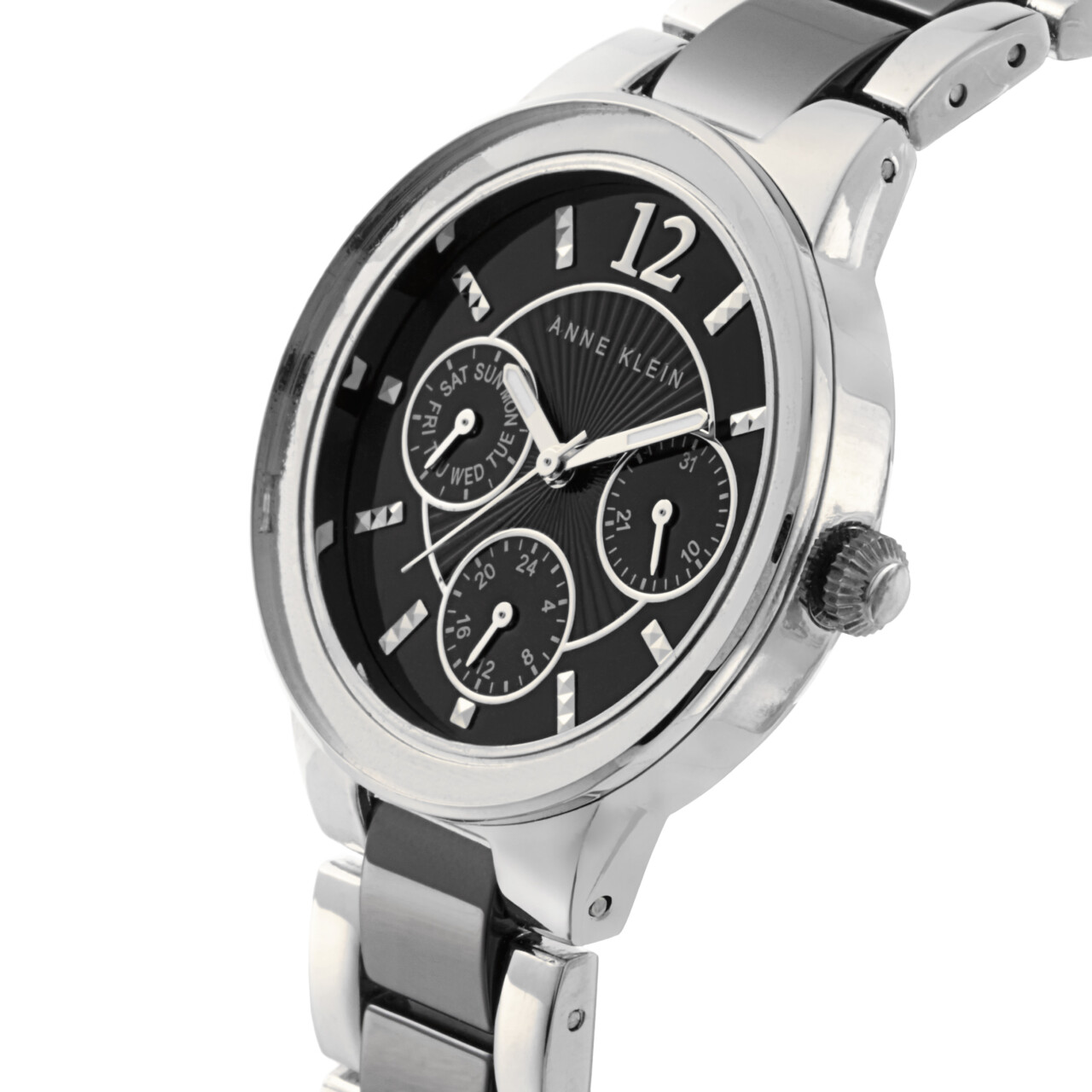 Anne Klein Damskie AK1629BKSV 7