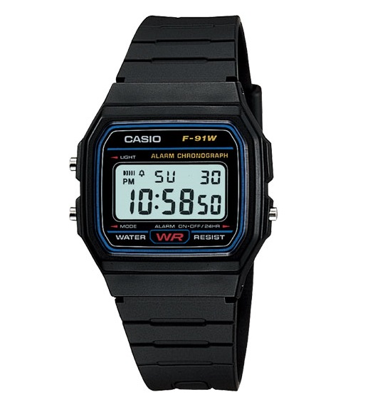 Casio Standard Digital F91W1 1