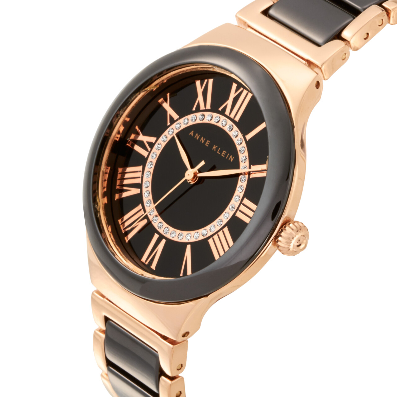 Anne Klein Damskie AK1814BKRG 7