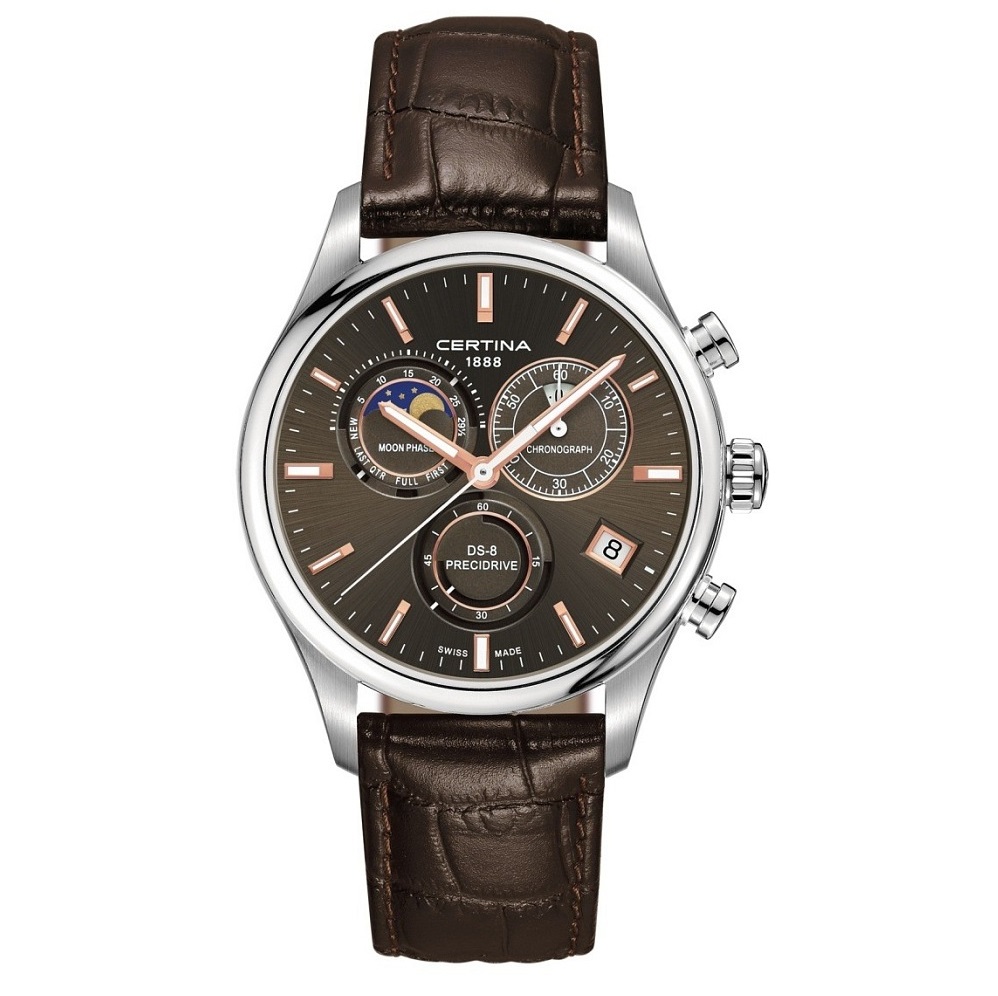 Certina DS8 Chrono Moonphase Precidrive C0334501608100 1