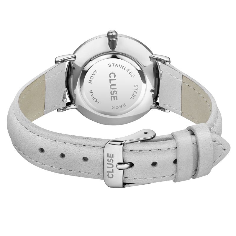 Cluse Minuit Silver WhiteGrey CL30006 7
