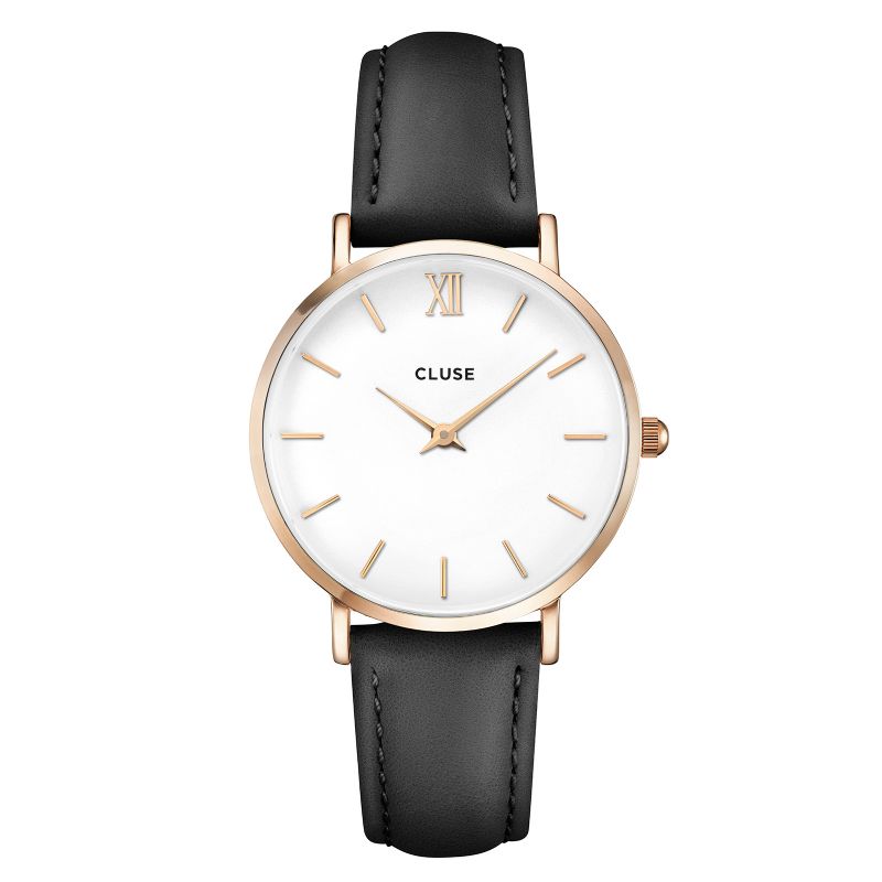 Cluse Minuit Rose Gold WhiteBlack CW0101203020 1