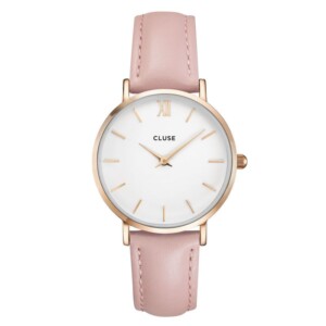 Cluse Minuit Rose Gold WhitePink CL30001