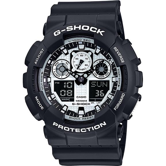 Casio GShock Basic GA100BW1A 1