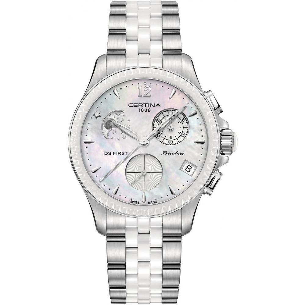 Certina DS First Lady Chrono Moonphase C0302501110600 1