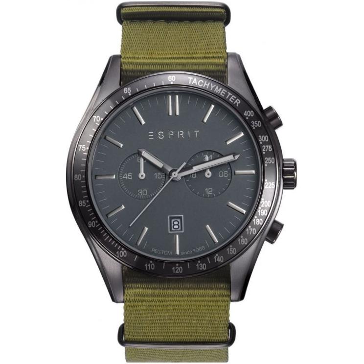 Esprit Męskie CASUAL VEIN NATO MILITARY  ES108241005 1