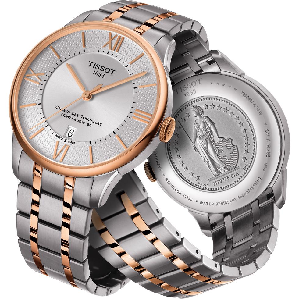 Tissot CHEMIN DES TOURELLES POWERMATIC 80 T0994072203801 7