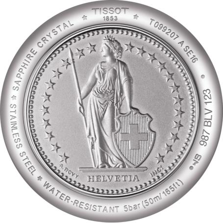 Tissot CHEMIN DES TOURELLES POWERMATIC 80 T0992072211801 7